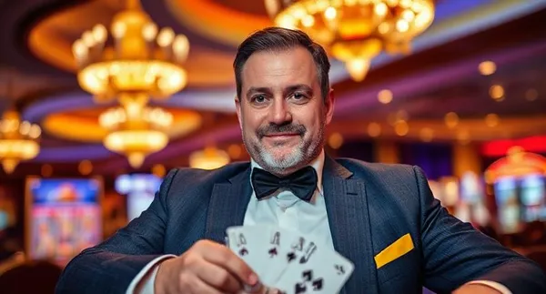 A stylish woman beside vibrant slot machines displaying glowing sevens, showcasing the variety of top slots at KU9.